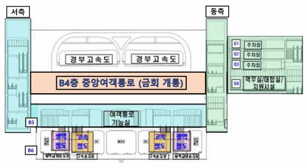 [화성 소식] 동탄역 B4층 중앙여객통로 20일 개통