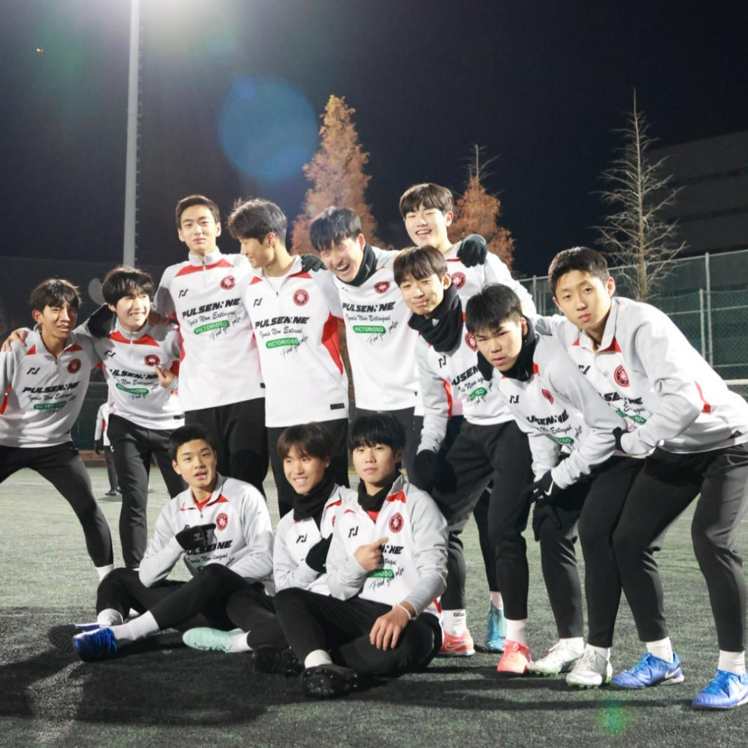 펄스나인FC가 선수 육성 전문기관으로서 첫발을 내딛는다. 사진은 FC펄스나인 선수단의 모습. /사진=FC펄스나인 제공