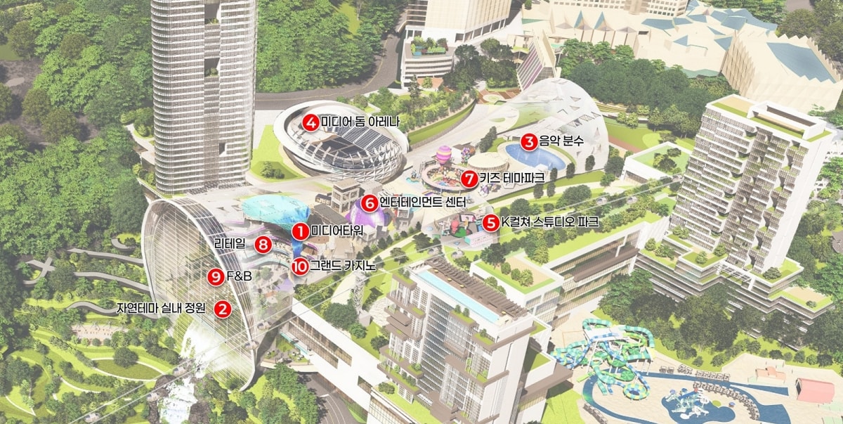 그랜드돔 내부 조감도. /사진=강원랜드