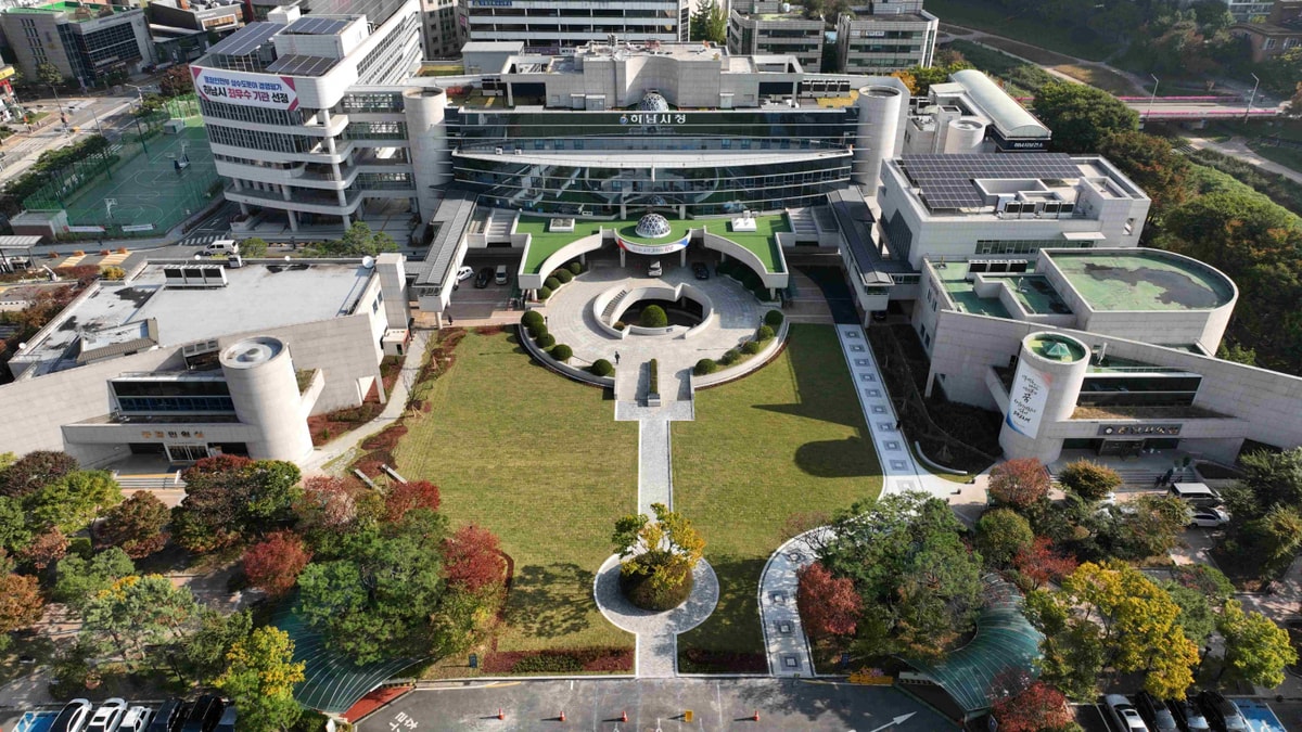 하남시청사 가을전경. /사진제공=하남시