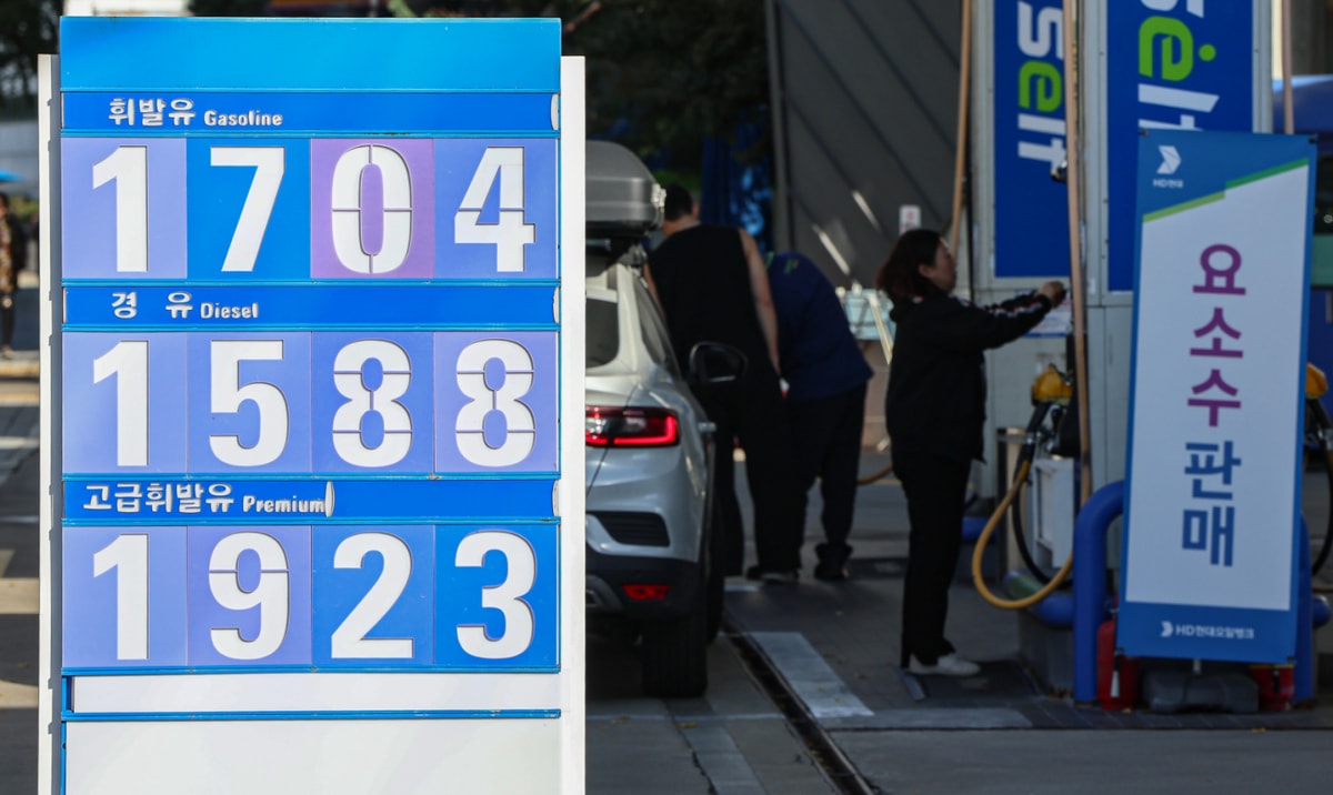 지난 2일 서울 시내 한 주유소 모습. /사진=뉴스1