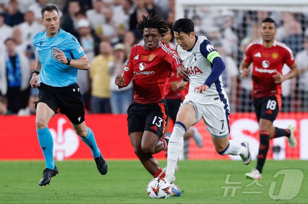 토트넘 홋스퍼의 손흥민.ⓒ AFP=뉴스1