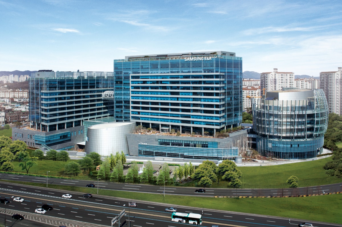 삼성E&A가 27일 2026년 정기 임원인사를 실시해 총 10명의 승진자를 발표했다. 사진은 서울 강동구에 위치한 삼성E&A 본사 사옥. /사진 제공=삼성E&A