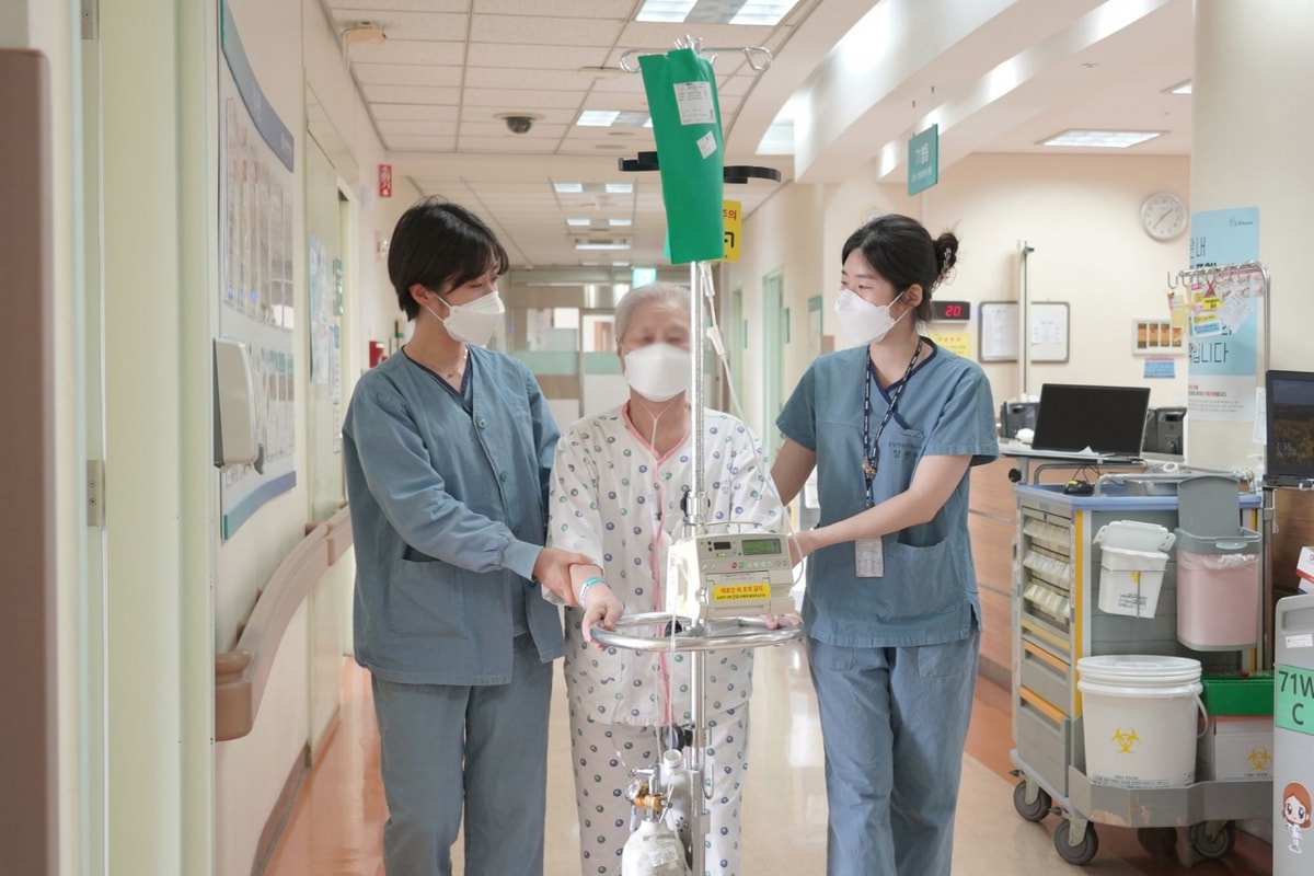 간호간병통합서비스병동 모습/사진=동남권원자력의학원