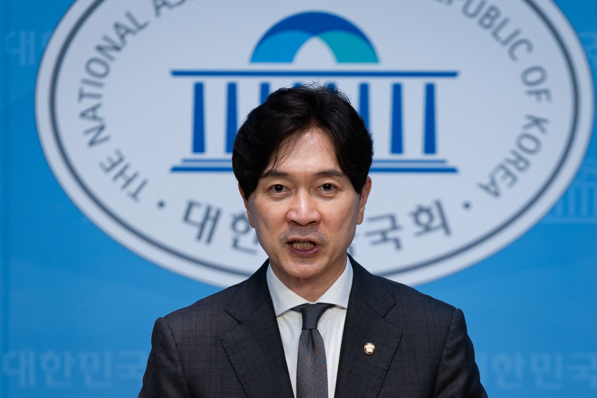 박성훈 의원(국민의힘·부산 북구을)이 지난 9월17일 서울 여의도 국회 소통관에서 논평하고 있다. /사진=뉴스1