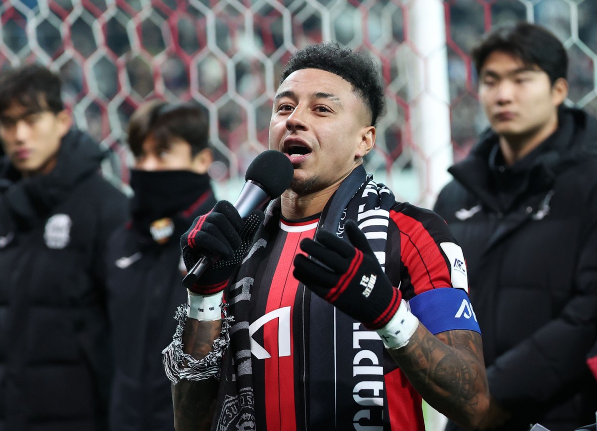 제시 린가드가 2년 동안의 K리그 생활을 마친다. 사진은 지난 10일 고별전을 마친 후 팬들과 인사하는 린가드. /사진=뉴시스