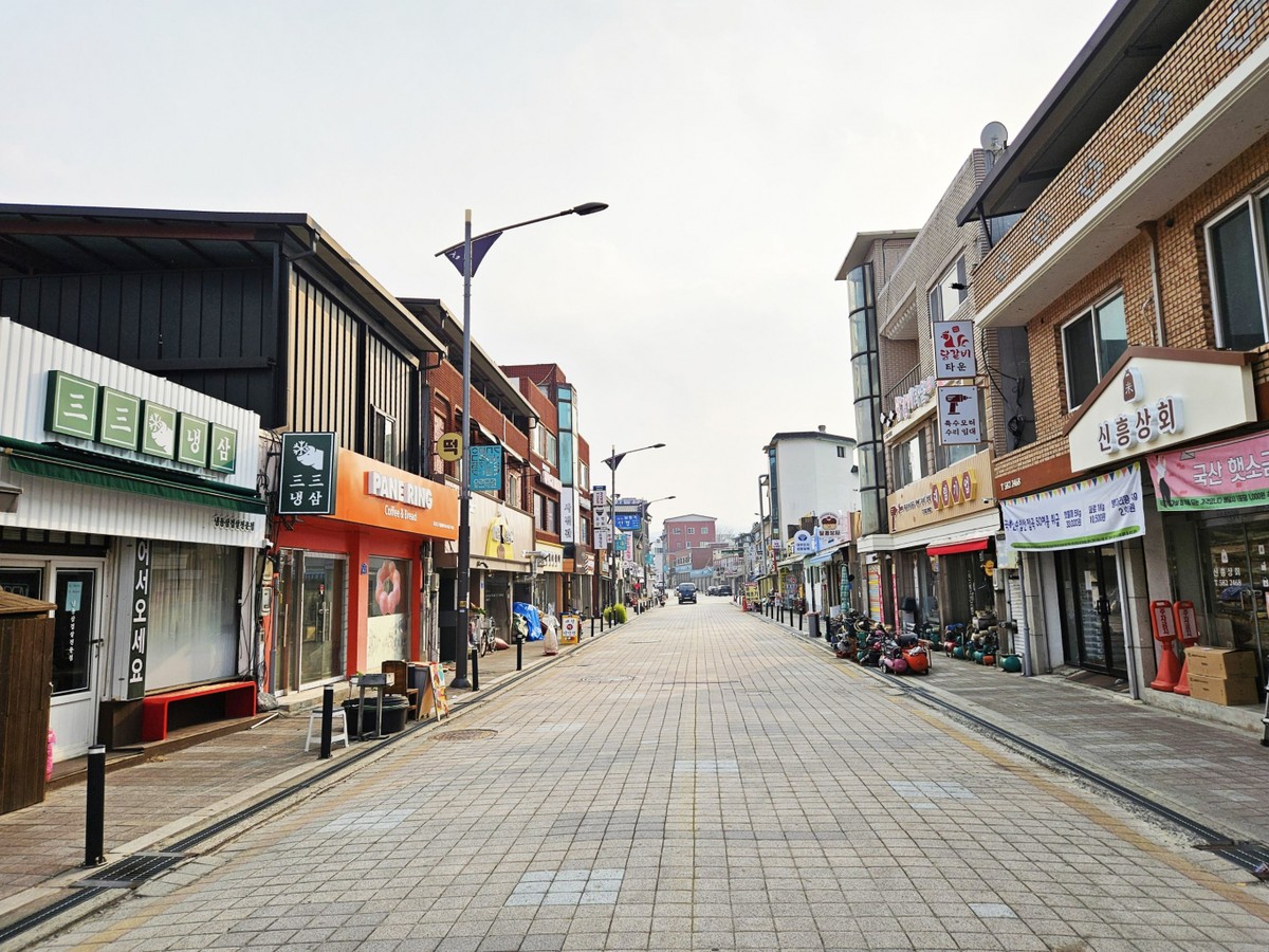 가평군 음악역1939거리 모습. /사진제공=가평군