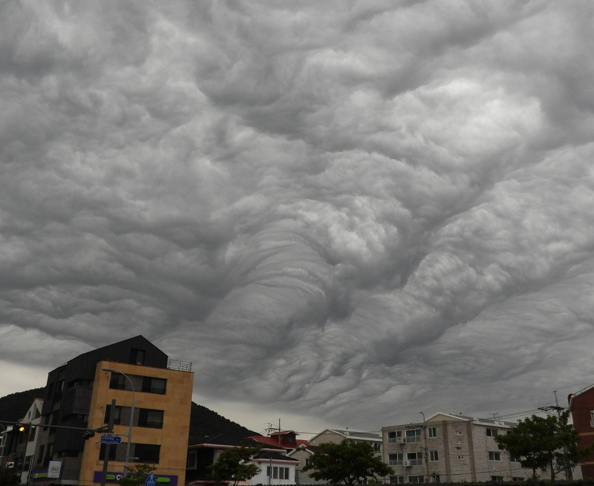'외계인이 온 줄'… 제주 하늘 덮친 기묘한 구름의 정체