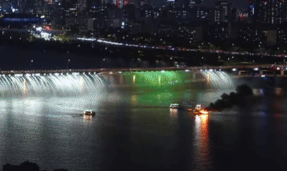 [영상] 한강 한복판서 폭발음 '펑'… 반포 요트 폭발, 긴급했던 순간