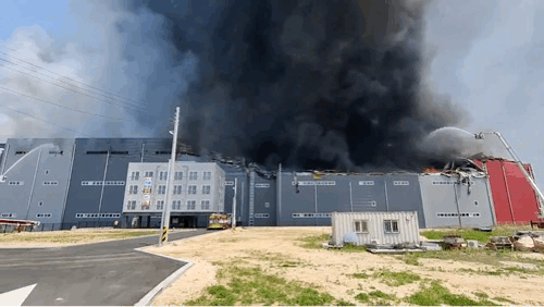 [영상] 이천 물류창고 화재로 110명 대피… '가연물 많아'