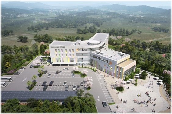 구미 유아교육진흥원(가칭) 조감도/사진제공=경북도교육청