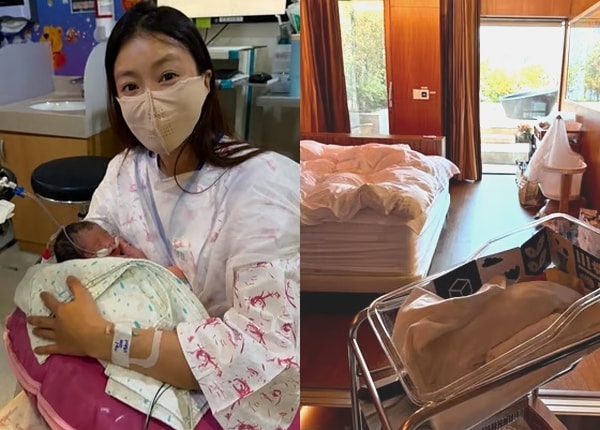 이혼 후 둘째를 출산한 이시영이 하루 300만원대 초호화 산후조리원을 이용해 화제다. 사진은 이시영과 그가 입성한 조리원 모습. /사진=이시영 인스타그램 캡처