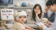 아기 머리 모양을 교정해 준다는 이른바 '두상 교정 헬멧'이 개당 200만~300만원에 달하는 고가임에도 빠르게 확산하고 있다. 사진은 기사 내용과 무관한 이미지. /사진=AI 생성 이미지