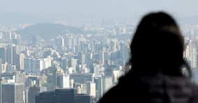 서울 중구 남산에서 바라본 도심에 아파트 단지가 보이고 있다./사진=뉴스