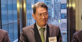 서강현 현대제철 사장이 14일 서울 강남구 포스코센터에서 열린 철강업계 신년 인사회에서 내빈을 맞이하고 있다. /사진=최유빈 기자