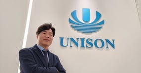 박원서 유니슨 대표가 26일 머니S와의 인터뷰에서 &quot;주가 10배&quot; 목표를 강조했다. 사진은 박 대표./사진=박찬규