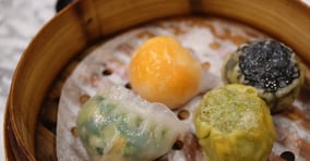 중국 현지 조리법에 영향을 받은 국내 중국집이 인기를 얻고 있다. 사진은 티엔미미 딤섬 4종. /사진=다이어리알