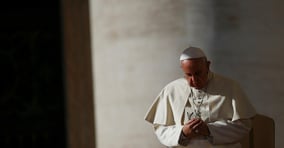 '빈자들의 친구' 프란치스코 교황이 88세를 일기로 선종했다. 사진은 생전 2014년 11월19일 바티칸에서 찍힌 프란치스코 교황. /사진=로이터