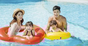 30~40대 젊은 부모 세대가 서울 내 호텔 수영장을 찾고 있다. /사진=클립아트 코리아