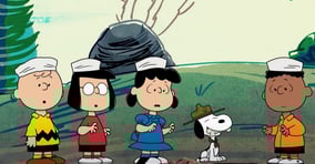 1950년 10월2일 만화가 찰스 슐츠가 찰리 브라운과 스누피를 캐릭터로 한 만화 &#039;피너츠&#039;를 연재하기 시작했다. 사진은 만화 &#039;피너츠&#039; 속 캐릭터 모습. /사진=유튜브 채널 &#039;Snoopy&#039; 캡처