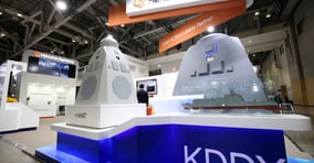 한화시스템 KDDX 통합마스트(IMAST). /사진=한화시스템