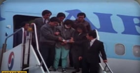1987년 11월29일 대한항공(KAL) 858기가 흔적 없이 사라져 115명이 사망했다. 사진은 영화 &#039;마유미&#039; 중 KAL기 공중 폭파 장면. /사진=영화 &#039;마유미&#039; 캡처