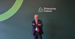 케빈 셰리(Kevin Sherry) 엔터프라이즈 아일랜드(Enterprise Ireland, EI) 총괄이사가 더블린 본사에서 인터뷰하고 있다. /사진=김성아 기자