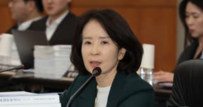 국민의힘이 조원철 법제처장의 사퇴를 촉구했다. 사진은 최수진 국민의힘 위원이 24일 대전 한국전자통신연구원(ETRI)에서 열린 국회 과학기술정보방송통신위원회 국정감사에서 질의하는 모습. /사진=뉴스