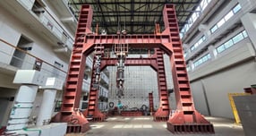 [창간기획] 1000t 힘으로 건물 성능시험… 대우건설 기술의 심장에 가다