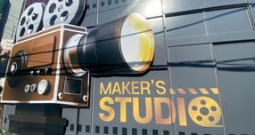 LH가 서울 성동구 성수동에서 오는 12월31일까지 팝업스토어를 운영한다. 사진은 LH 팝업스토어 외관 벽면. /사진=최성원 기자