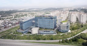 삼성물산 건설부문이 시공하는 판교 공사 현장에서 사망사고가 발생했다. 사진은 서울 강동구 삼성물산 사옥. /사진 제공=삼성물산