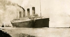 1912년 4월 침몰한 타이타닉호 희생자의 유품이 경매에 출품된다. 해당 사진은 기사 내용과 무관함. /사진=클립아트코리아 제공