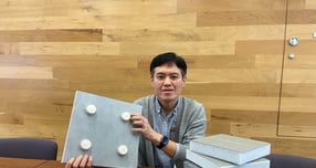 이병두 현대건설 기술연구원 팀장은 &quot;안전은 투자의 후순위가 돼선 안된다&quot;고 말했다. 사진은 지난 10월31일 오전 10시 머니S와 인터뷰한 이병두 현대건설 기술연구원 팀장. /사진=최성원 기자