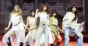 걸그룹 르세라핌의 신곡 &#039;스파게티&#039;가 글로벌 주요 차트 상위권에 이름을 올렸다. /사진=뉴시스