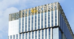 KB증권이 한국서부발전 SLB를 단독 주관했다. 사진은 서울 여의도 KB증권 본사. /사진=KB증권