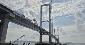 제3연륙교 근경. /사진제공=인천경제청