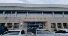 금호체육관 전경. /사진제공=영천시