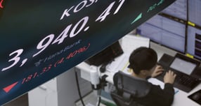 파랗게 물든 증시… 코스피 이어 코스닥도 '매도 사이드카' 발동(상보)