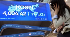 파랗게 물든 코스피, 개미는 'SK하이닉스'에 7761억 쏟아부었다