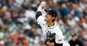 마에다 겐타카 메이저리그 생활을 정리한다. 사진은 디트로이트 타이거스에서 활약한 마에다. /사진=로이터 