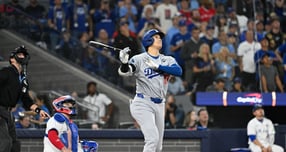 LA다저스 오타니 쇼헤이가 네 번째 실버슬러거를 수상했다. 사진은 다저스에서 활약 중인 오타니. /사진=로이터 