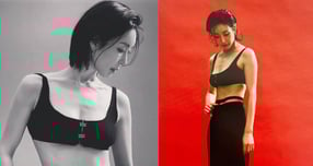 배우 한다감이 탄탄하고 관리된 슬림몸매를 공개했다. 해당 사진은 한다감이 스튜디오에서 포즈를 취하고 있는 모습. /사진=한다감 인스타그램