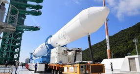 누리호 엔진 부품을 공급하는 비츠로넥스텍이 기관 수요예측에서 희망 상단 공모가를 받았다./사진=우주항공청