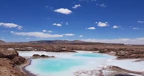 포스코홀딩스가 지분 인수에 나선 아르헨티나 옴브레 무에르토 리튬 염호. /사진=포스코홀딩스