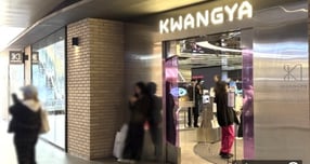 K팝 팬덤 소비 트렌드가 음원·공연 중심에서 MD·라이선스 부문으로 변화하고 있다. 사진은 서울숲에 위치한 SM엔터테인먼트 &#039;광야스토어&#039; 전경. /사진=강지원 기자 