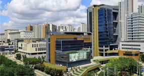 인천광역시 상수도사업본부 전경.