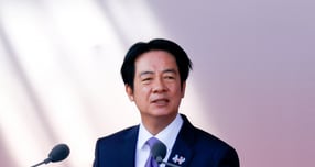 미국이 타이완과의 무역협상에서 한국, 일본 대미 투자 규모를 요구했다는 외신 보도가 나왔다. 사진은 지난달 10일(현지시각) 라이칭더 타이완 총통이 타이완 타이베이시에서 열린 국경일 행사에서 연설한 모습. /사진=로이터