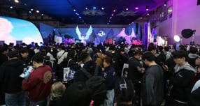 지스타2025 아이온2 시연 부스 전경 /사진=엔씨소프트 