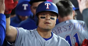 추신수가 메이저리그(ML) 명예의 전당 입회 후보로 선정됐다. 사진은 텍사스 레인저스 시절 추신수. /사진=로이터