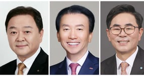 KB·BNK·우리금융 등 금융지주 계열 캐피탈사 3곳의 대표 임기가 연말 종료된다. 사진은 (왼쪽부터) 빈중일 KB캐피탈 대표이사, 김성주 BNK캐피탈 대표이사, 기동호 우리금융캐피탈 대표이사./사진 = KB금융, BNK금융, 우리금융